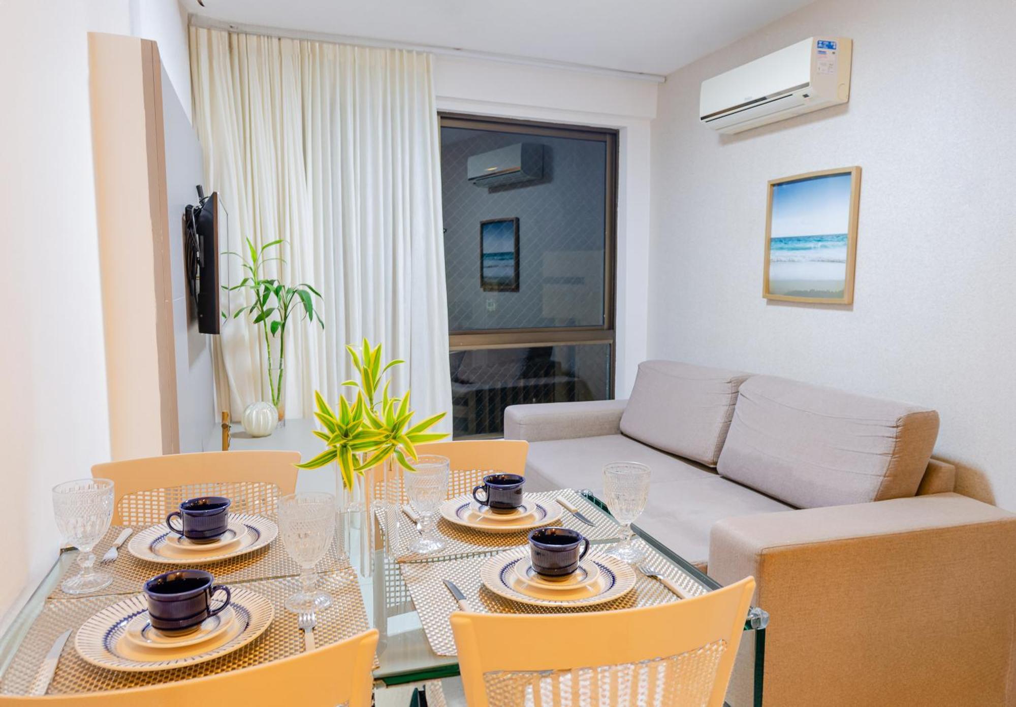 Apartamento, Vista Mar, Praia De Boa Viagem, Hospedes Exigentes! Recife Bagian luar foto